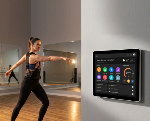 YC-1011 Wall Mount Android Smart Home Touch Panel