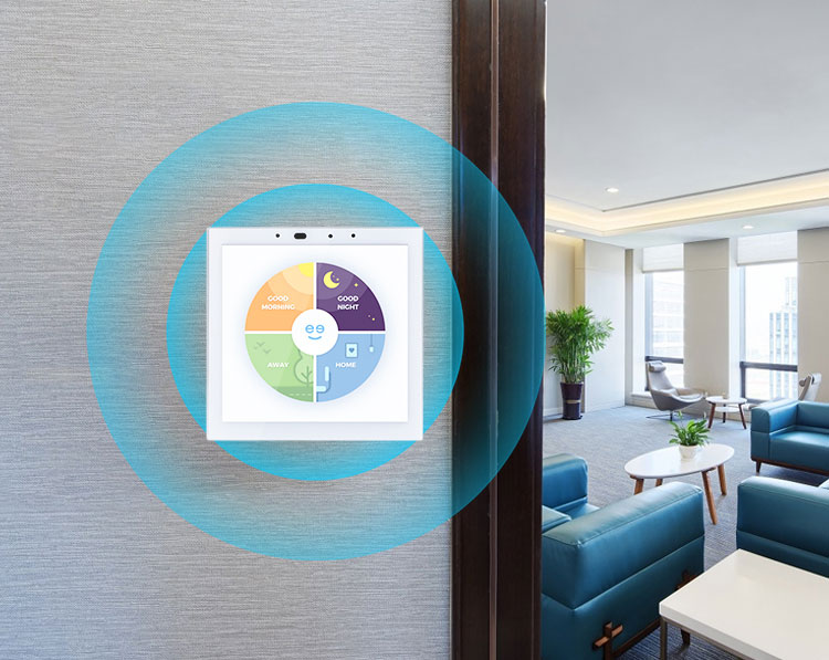YC-SM41P (White) 4" Smart Home Touch Control Panel