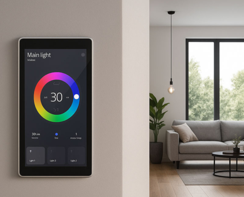 5.5″ Android Smart Home Touch Control Panel