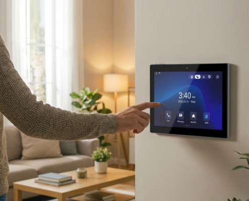 YC-SM10P 10.1 inch Smart Home POE Touch Control Panel