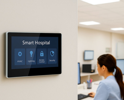 YC-SM10P Smart Home Wall Mount POE Tablet-3