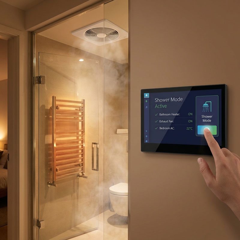 YC-SM10P Smart Home Wall Mount POE Tablet-3