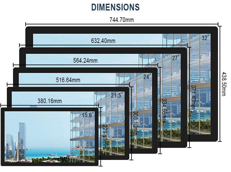 YC-24OB 23.8 inch Touch Screen Android tablet