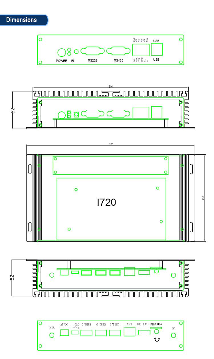 YC-T721 industrial mini pc