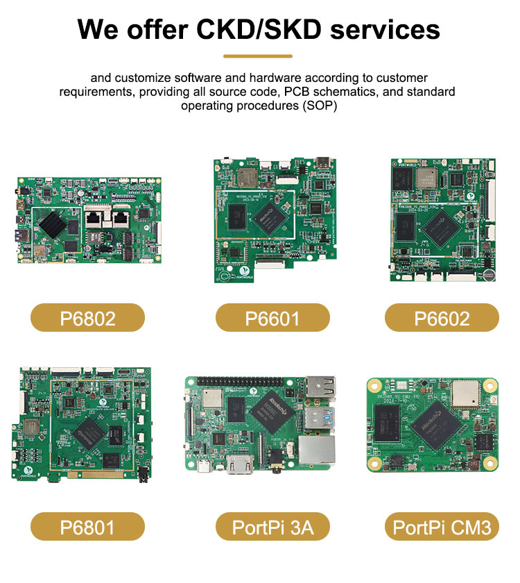 YC-P6802 RK3568 Mainboard