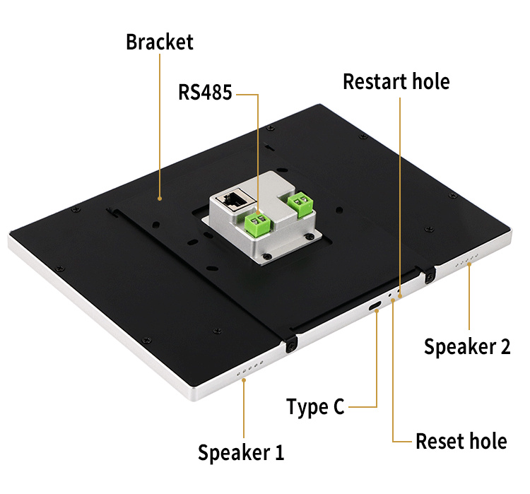 YC-SM10P 10.1 inch Smart Home POE Touch Control Panel