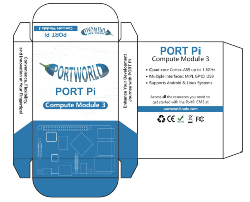 PortPi CM3 Compute Module 3