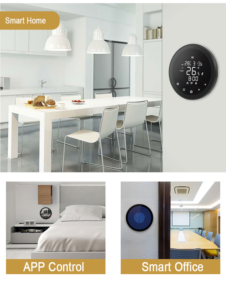 YC-P5(Black) 5 inch Smart Home Touch Control Panel - Portworld Supplier