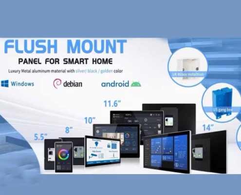 smart home touch control panel