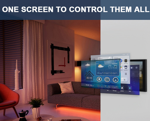 plug-in smart home control panels