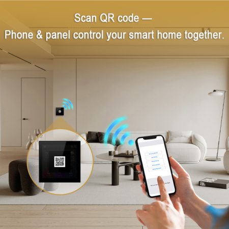 YC-SM41P-KNX 4" KNX Smart Touch Control Panel