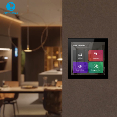 YC-SM41P-KNX 4" KNX Smart Touch Control Panel