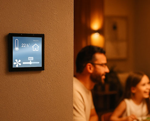 smart home control panel