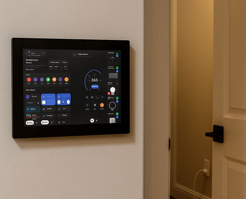 smart home control panel