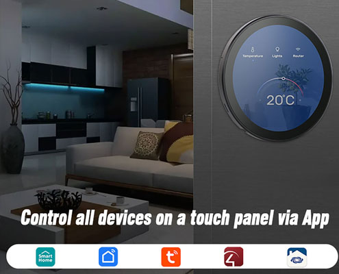 smart home control panel