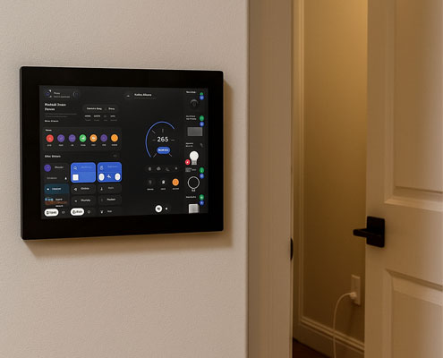smart home control panel