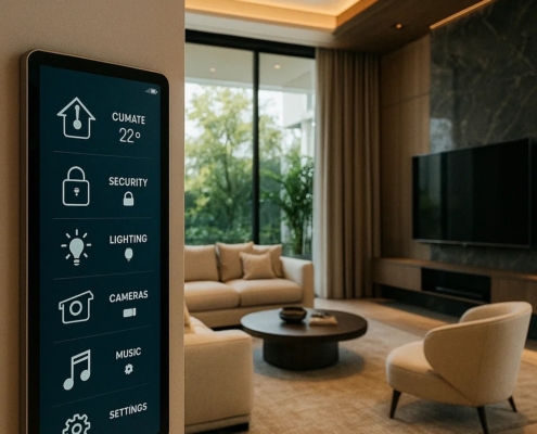 smart home control panel