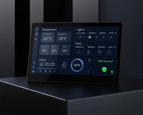 smart home control panel