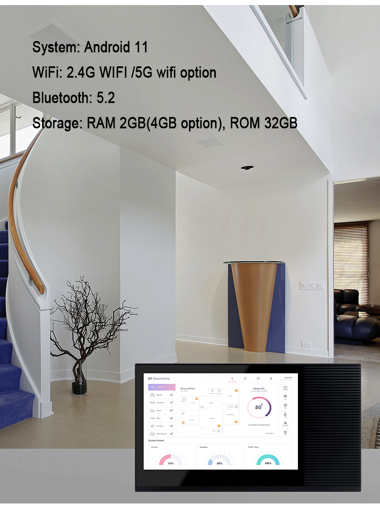 YC-SM10PM smart home control panel