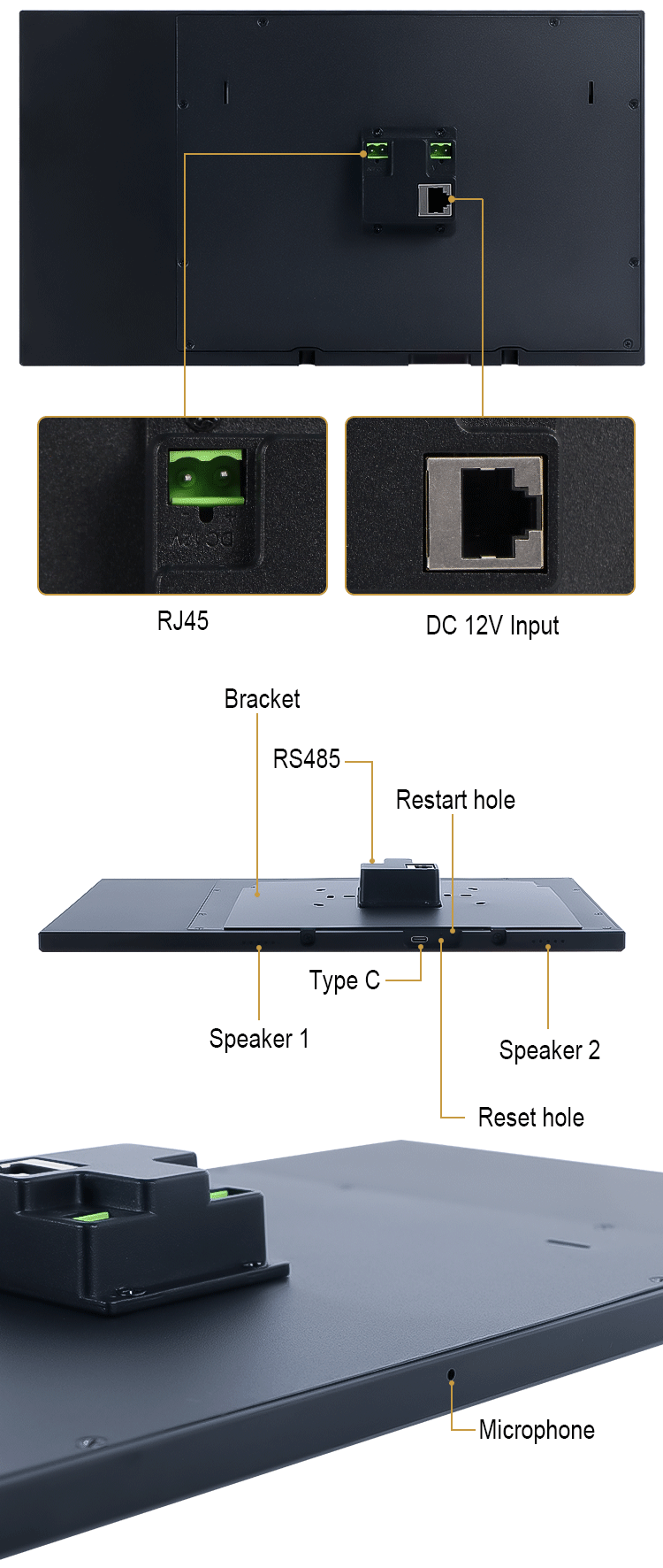YC-SM10PM smart home control panel