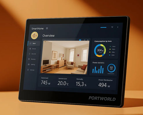 smart home control panel