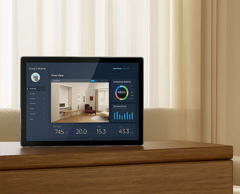 smart home control panel
