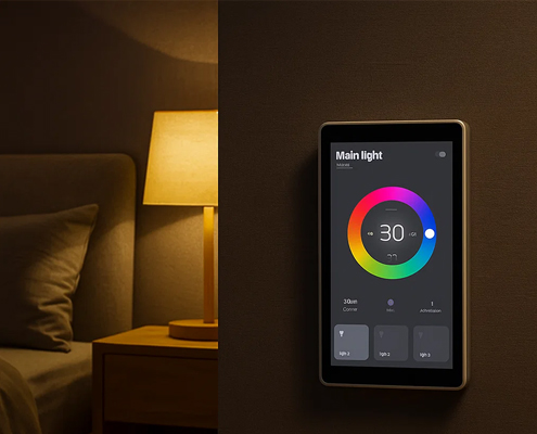 smart home control panel
