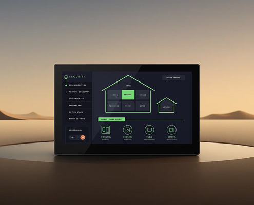 smart home control panel