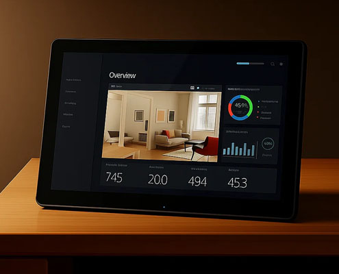 smart home control panel