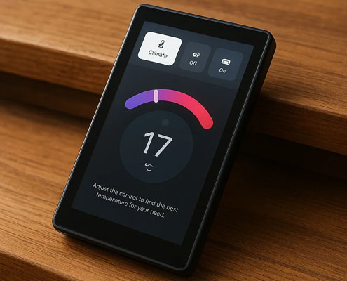 smart home control panel