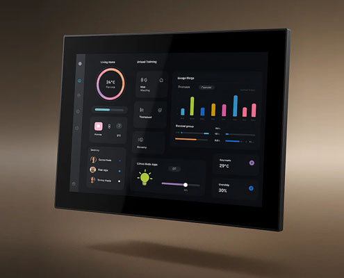 smart home control panel