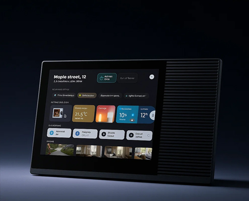 smart home control panel