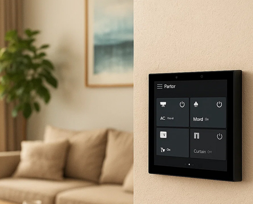 smart home control panel