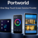 smart home control panel portworld