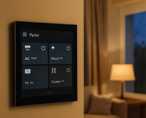 smart home control panel