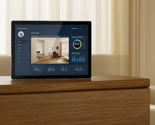 smart home control panel