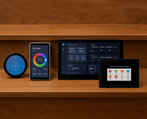 smart home control panel
