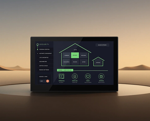 smart home control panel factory