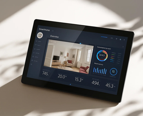 smart home control panel