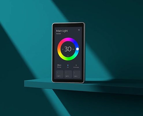 smart home control panel