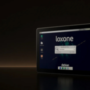 Loxone smart home control Panel