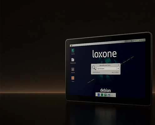 Loxone smart home control Panel