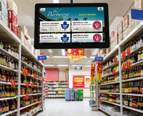digital signage display