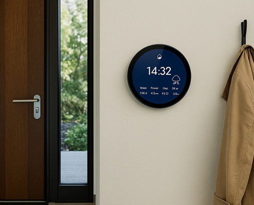 smart touch control panel
