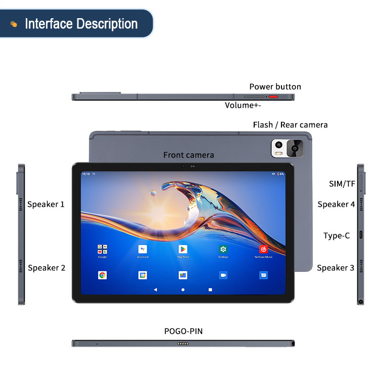 YC-X60 10.1 inch Android Tablet PC (2)