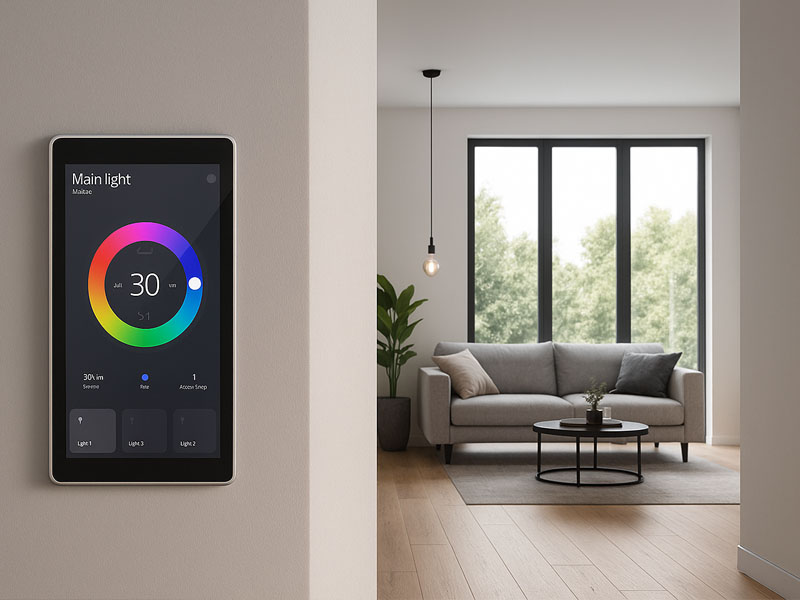 smart home control panel