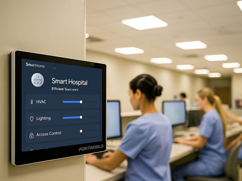 Healthcare with Smart Home Control Panels