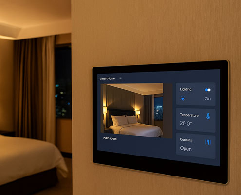 smart touch control panel