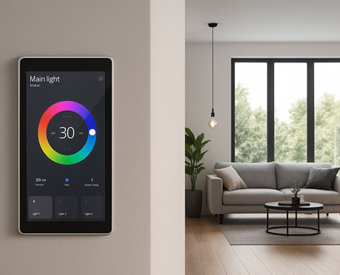 smart touch control panel