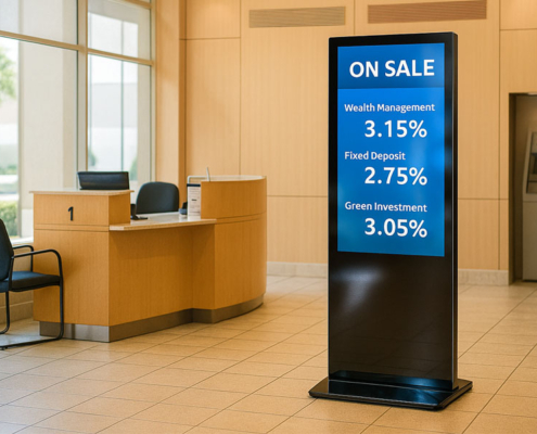 Floor Stand Advertising Displays-1